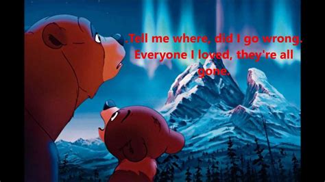brother bear i let you down lyrics|Phil Collins – No Way Out .